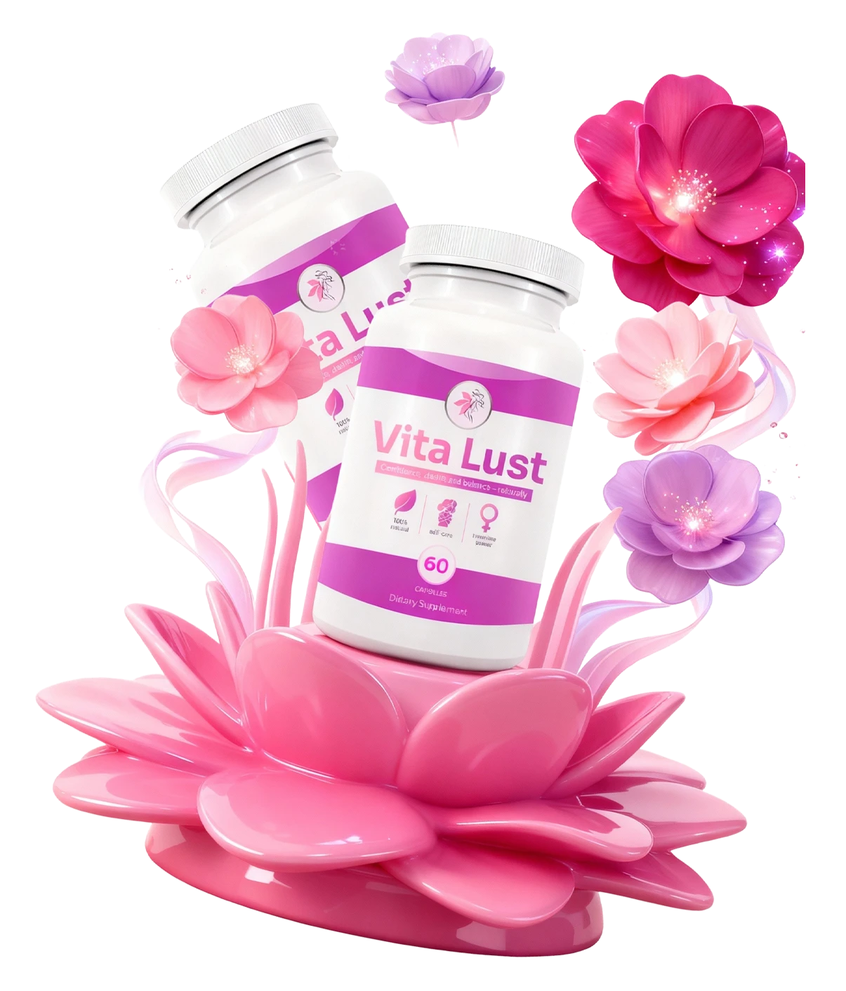 Vita Lust Natural Hormonal Balance & Daily Wellness Supplement